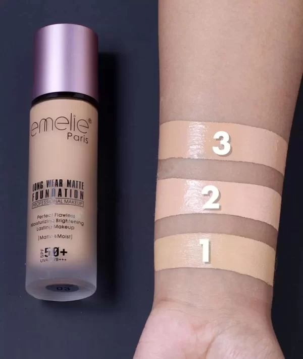 Emelie Long Wear Matte Foundation - Image 2